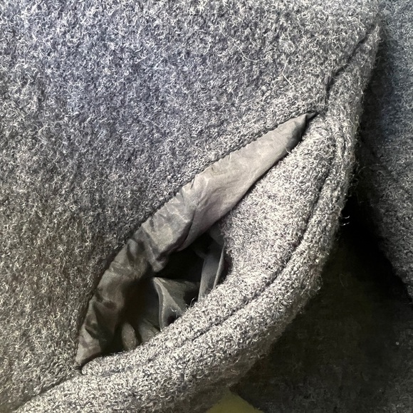 Mara Hoffman Clementine Coat – Navy Boiled Wool – Size XS - Picture 10 of 11